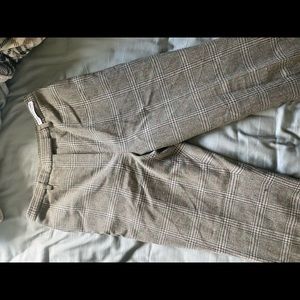 Vintage plaid pants